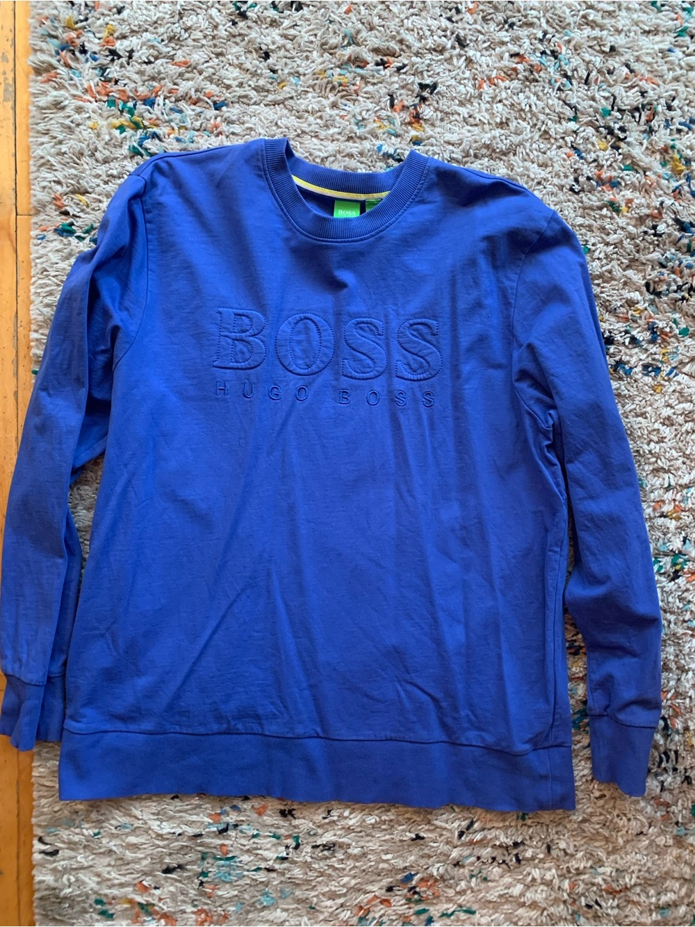Boss Men's Crewneck Sweatshirt - Blue
